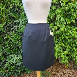 NWT Valerie Stevens Wool Plus Lycra A-Line Skirt